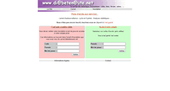Desktop Screenshot of carnet.diabetenaute.net