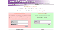 Tablet Screenshot of carnet.diabetenaute.net