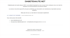 Desktop Screenshot of ilnouspompe.diabetenaute.net