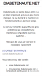 Mobile Screenshot of ilnouspompe.diabetenaute.net